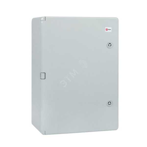 Бокс пластиковый с монтажной платой 500х350х190 мм IP65 PROxima PB65MP005