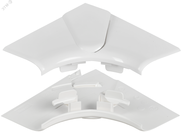 DLP Угол внутренний изменяемый для кабель-канала 80х50мм (80-100град) белый 010602