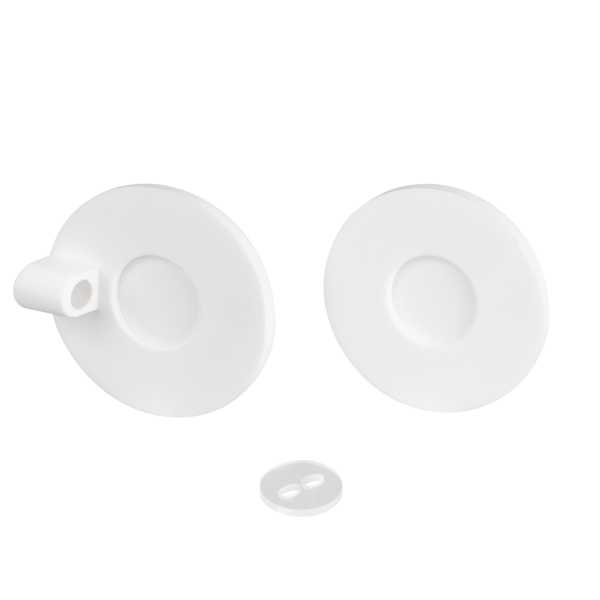 Заглушка ARL-MOONLIGHT-ROUND-40-CAP-SIDE-S-SET-WH 048837
