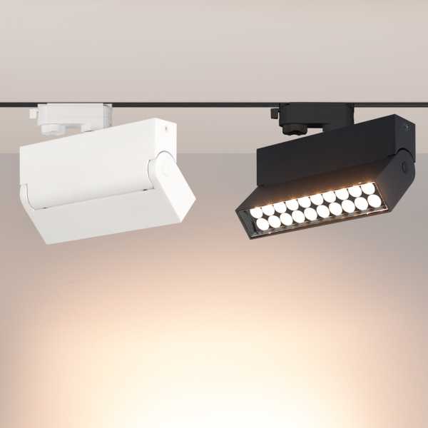 Светильник LGD-LOFT-TRACK-4TR-S170-10W Day4000 (WH, 24 deg, DALI) (Arlight, IP20 Металл, 3 года) 034496