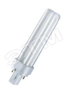 Лампа люминесцентная компактная DULUX D 13Вт/840 G24d-1 OSRAM 4099854122866