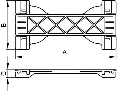 TR-ER 150 Фиксатор кабеля 07716R
