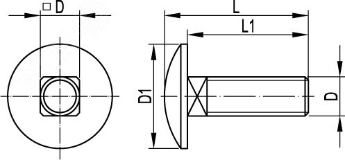 Винт М6х16 (уп.50шт) CM010616