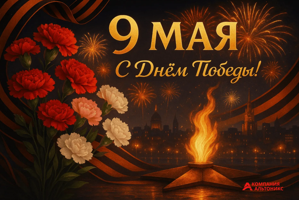 С наступающим Днем Победы!
