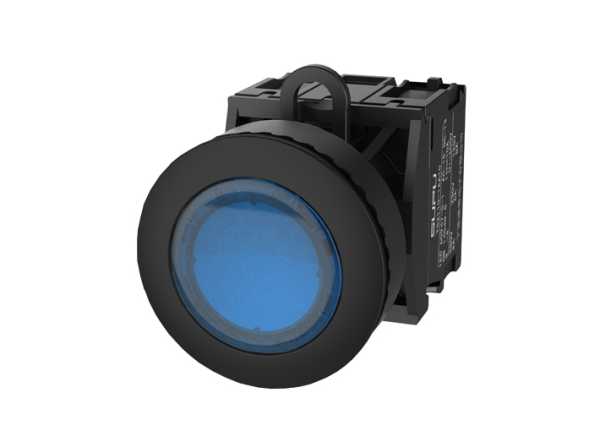 Кнопка плоская (синяя) TS2537-0AM40-R20