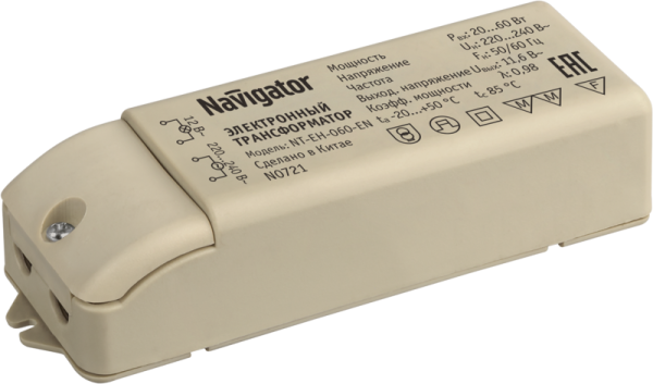 Трансформатор 94 432 NT-EH-060-EN IP44 для низковольтных галогенных ламп 94432