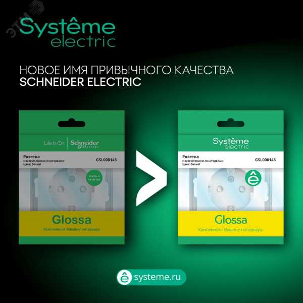 Кнопка нажимная 1-кл. СП Glossa 10А IP20 (сх. 1) 10AX механизм антрацит SE GSL000715