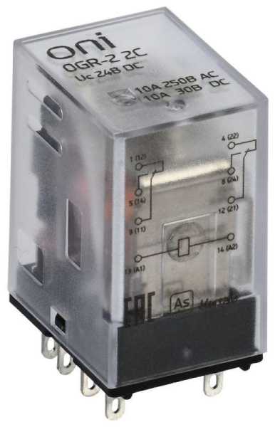Реле общ. назнач. OGR-2 2C 24В DC OGR-2-2C-DC24V