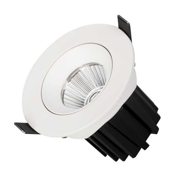 Светильник MS-ATOLL-BUILT-TURN-R94-10W Warm3000 (WH, 60 deg, 230V) 044603