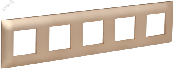 SKANDY Рамка 5-местная SK-F05Sa песочный IEK SK-M52-K98