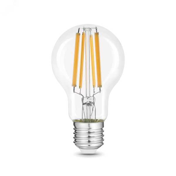Лампа светодиодная филаментная Black Filament 20Вт A60 грушевидная 4100К нейтр. бел. E27 1850лм 102902220