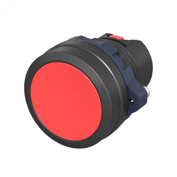 Головка кнопки плоская без фиксации,  красная M22P-FMRP