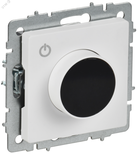 BRITE Термостат электронный с индикацией ТС10-1-БрАБ арктический белый IEK BR-RT11-K91