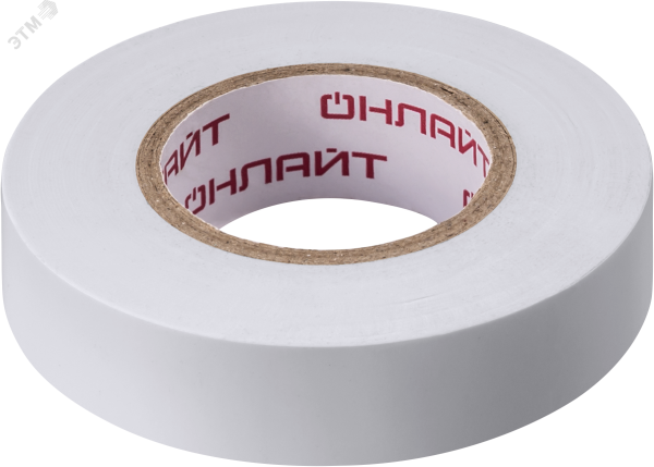 Изолента ОНЛАЙТ 71 676 OIT-B15-20/WH белая 22016