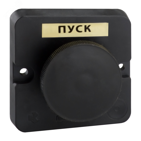 Пост кнопочный ПКЕ 122-1-У2-IP54 (черный гриб) 150739