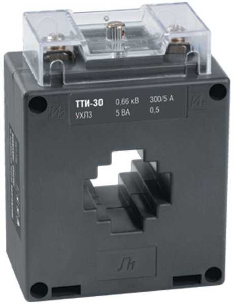 Трансформатор тока ТТИ-30 200/5А кл. точн. 0.5 10В.А ITT20-2-10-0200