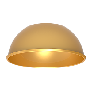 Рефлектор для DL-SPARK 25W матовый золотой V1-R0-F0434-10L07-0000000