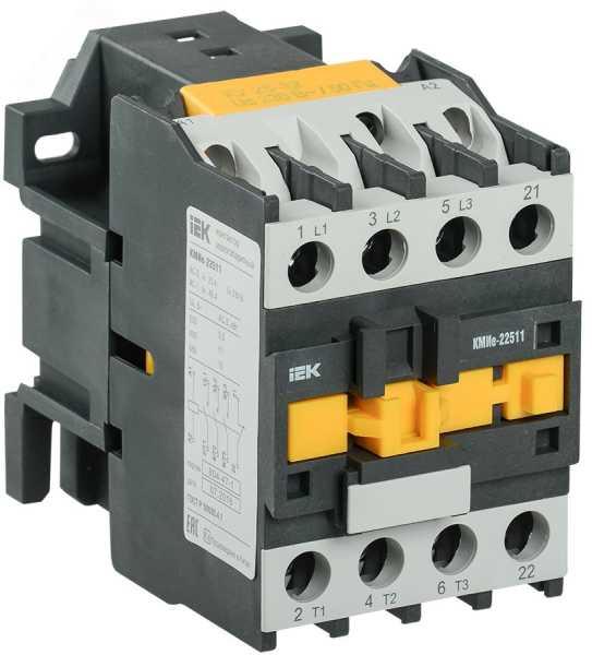 Контактор КМИе-22510 25А 230В/АС3 1НО KKME21-025-230-10