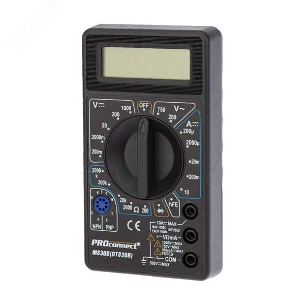 Мультиметр портативный M830B DT830B 13-3011
