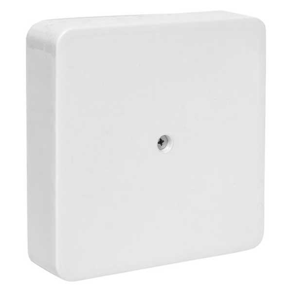 Коробка разветвительная KMP-030-032 наружная (100х100х28) белая PROxima plc-kmr-030-032