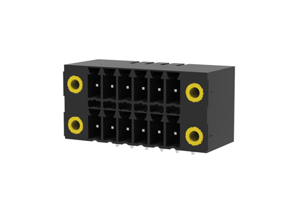 Вилочный разъем на плату MC-DPAN3.5H08-F-BK-2600