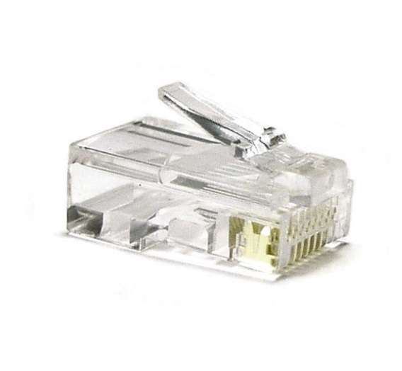 Разъем RJ45 (8P8C) кат.5E U/UTP (уп.100шт) 10-0209