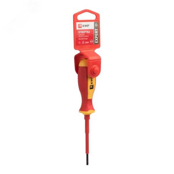 ОТВЕРТКА SL3Х75ММ EXPERT 1000В PROXIMA SL-3-75-EXP-IN