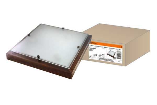 Светильник НПБ 02-3х40-121 УХЛ4 &amp;amp;quot;Киото-2&amp;amp;quot; венге 3х40 Вт IP20 (435х435х75) SQ0303-0408