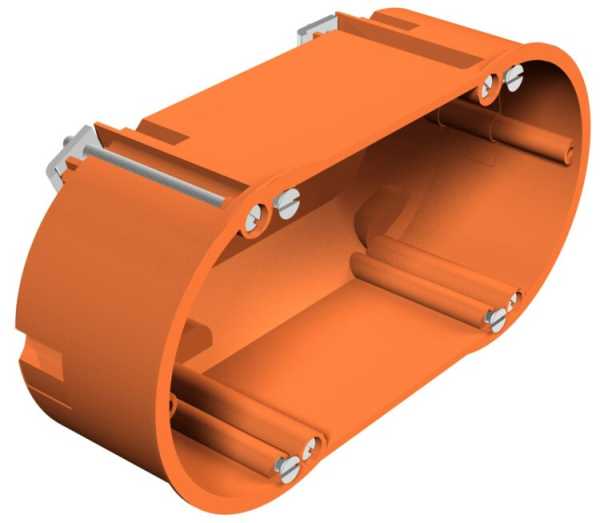 Монтажная коробка для полых стен двойная HG 60 2 / 138x68x50 ммHG 60 2 2003422