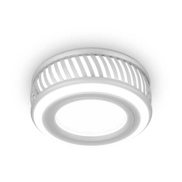 Светильник Backlight Кругл.Gu5.3, 3W, LED 3000K 1/40 белый матовый BL143