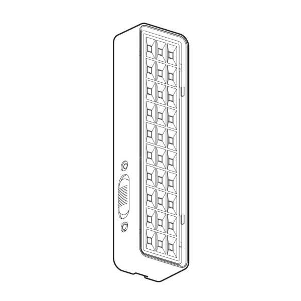 Светильник светодиодный DBA-101-0-20 30LED 5ч IP20 аварийный непостоянный Б0044394