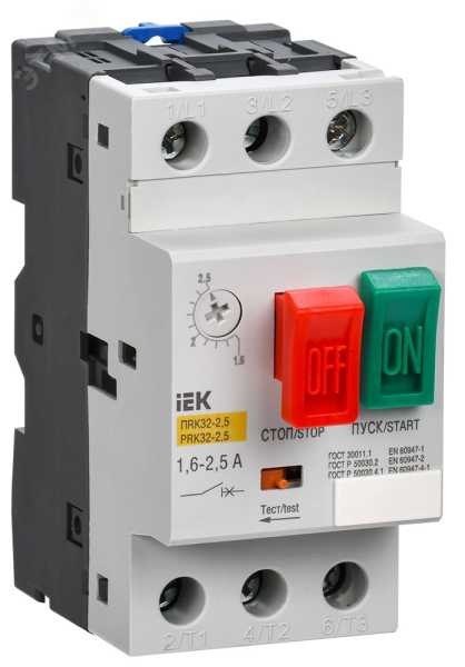 Пускатель ПРК32-25 In25А Ir20-25А Ue 660В DMS11-025
