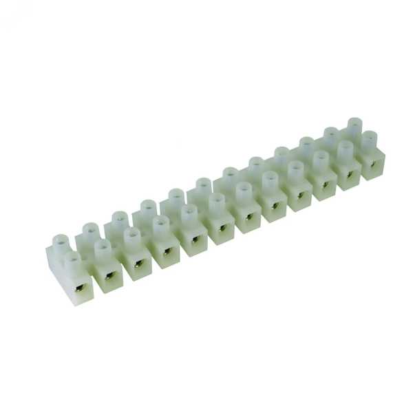КЛЕММНИК Полипропилен белый, 3р,85°С,450V,32A, 4мм.кв. 43303PL/B