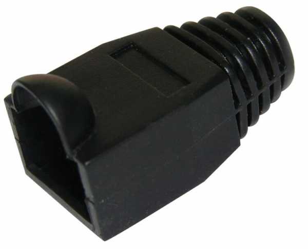 Колпачок изолирующий для разъемов RJ-45, черный 05-1210