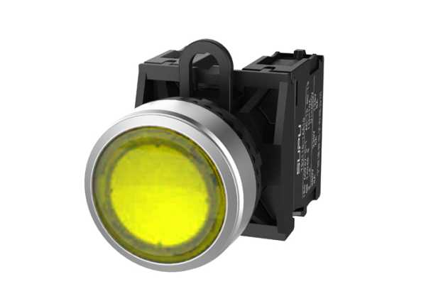Кнопка плоская (желтая) TS2523-0AL30-R10