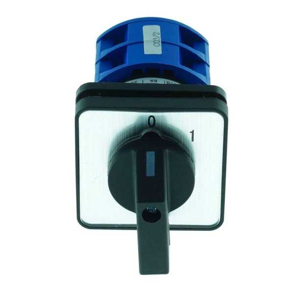 Переключатель кулачковый LW32-25/C03/2 25А 3Р &amp;amp;quot;0-1&amp;amp;quot; CHINT 425063