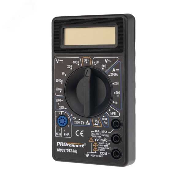 Мультиметр портативный M838 DT838 13-3013