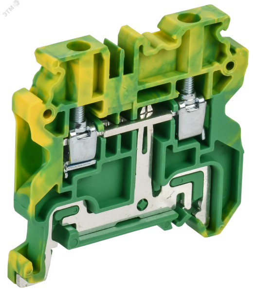 ARMAFIX Колодка клеммная CY4 PE винтовая 4мм2 проходная заземляющая Ex IEK AF-CT30-01-K52-004-EX