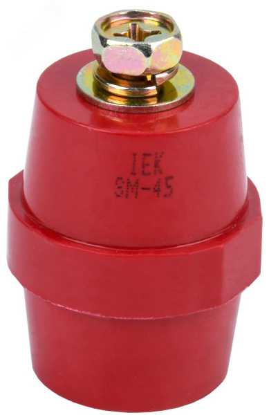 Изолятор SM45 (М8) силовой с болтом YIS11-45-14-B