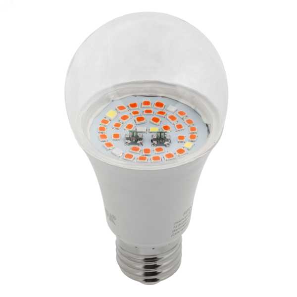 Фитолампа для растений светодиодная FITO-12W-RB-E27 красно-синего спектра 12 Вт Е27 Б0050601
