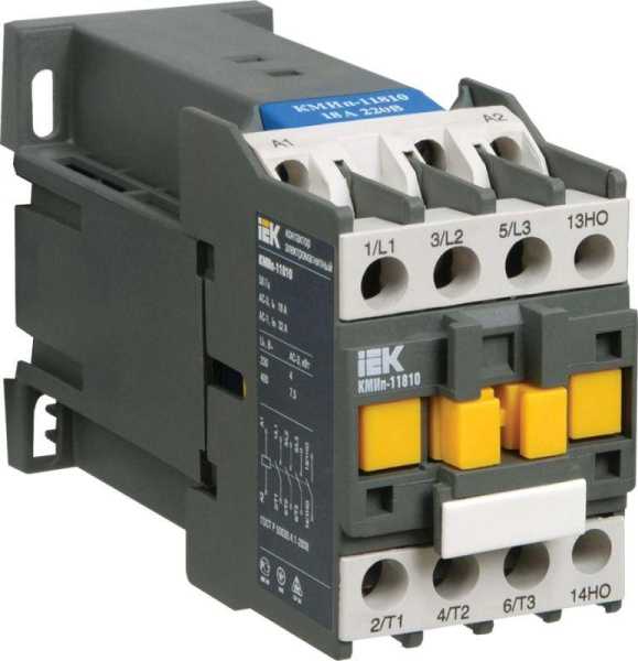 Контактор КМИп-22510 25А 220В/АС3 1НО KMD21-025-220-10