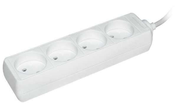 Удлинитель 4х5м без заземл. 10А IP20 У4 2P 250В ПВС 2х0.75 WYP10-06-04-05-N