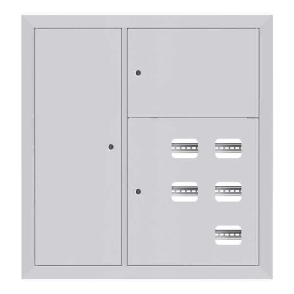 Щит этажный 5 кв. со слаботочным отсеком слева (1000х950х150) EKF Basic mb28-v-5z