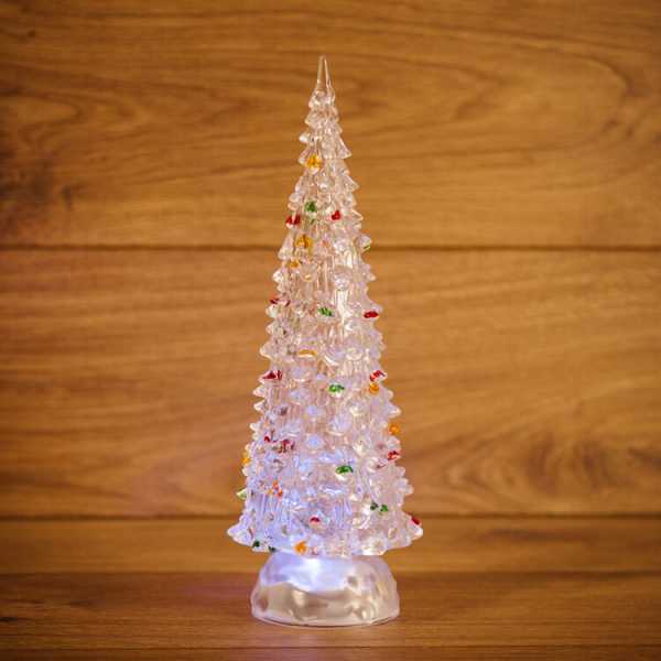 Фигура светодиодная &amp;amp;quot;Елочка&amp;amp;quot; 25см 1LED RGB 0.1Вт 4.5В IP20 элементы питания 3хAAA (не в компл.) 513-024