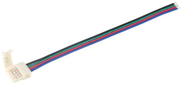 Коннектор 3шт RGB 10мм (15см-разъем) IEK (кр.1шт)