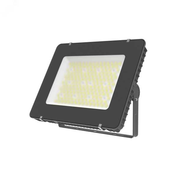Прожектор Qplus 400W 48000lm 6500K 175-265V IP65 графитовый линзованный 40° LED 1/1 690511400L