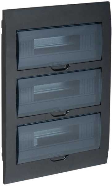 KREPTA 3 Корпус пластиковый ЩРВ-П-36 IP41 черный MKP12-V-36-41-K02