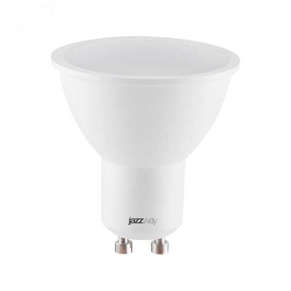 Лампа светодиодная LED 8Вт GU10 3000K диммируемя  Jazzway 5035898