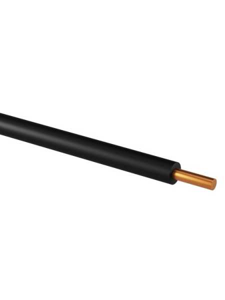 Провод ПуВнг(А)-LS 1х6,0 ГОСТ на катушке (300м), черный SQ0124-0108