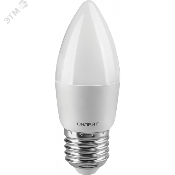 Лампа светодиодная 12вт OLL-C37-12-230-4K-E27-FR 26075